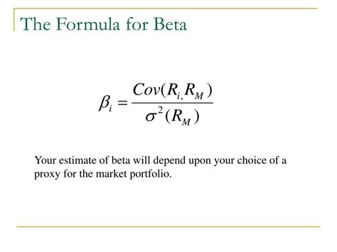 Ppt The Capital Asset Pricing Model Capm Powerpoint Presentation