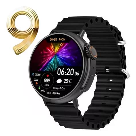 Smartwatch Microwear ULTRA SÉRIE 9 PRO Ultra 9 Pro Caixa Redonda Amoled