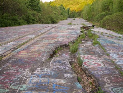 Graffiti Highway stock image. Image of urban, abandonded - 128887031