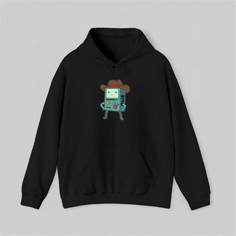 Cowboy Bmo Hoodie Unisex Adventure Time Global Shipping Etsy