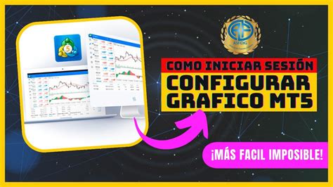 Como iniciar sesión y configurar grafico de MT5 YouTube