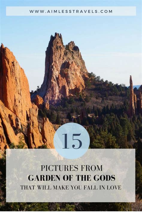 15 Things To Know About Garden Of The Gods Aimless Travels Colorado