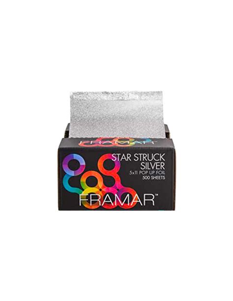 Framar Star Struck Silver 5x11 Pop Up Foil 500 Fogli Ermeshop