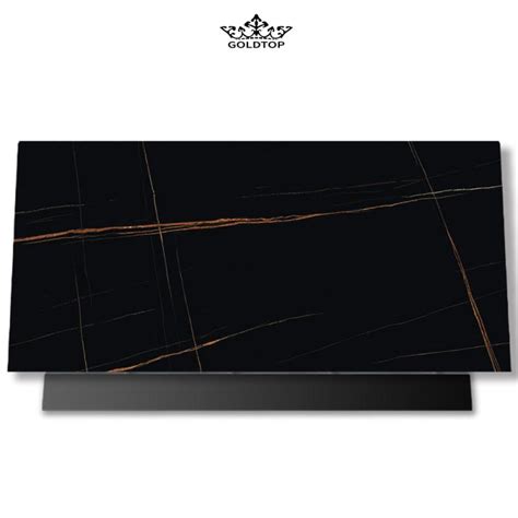 Tunisia Lauren Black Gold Marble Slab