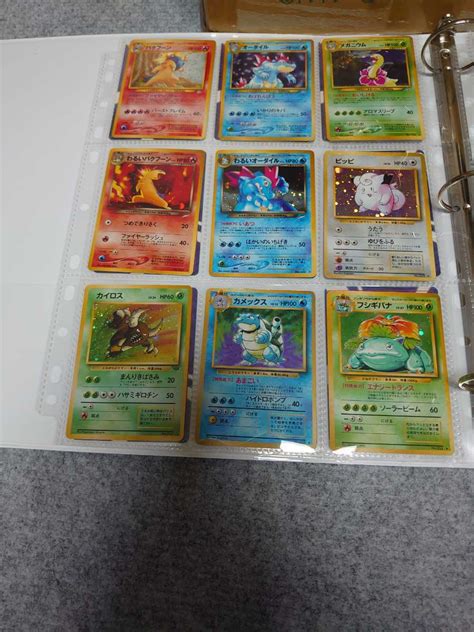 旧裏 旧裏面 ポケカ ポケモンカード キラカード 初代カメックス フシギバナ わるいバクフーン オーダイル 第2世代御三家等 百枚セット