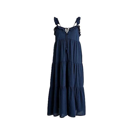 J Crew Tiered Ruffle Dress Meghan Maven