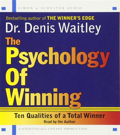 The Psychology Of Winning Waitley Denis Waitley Denis Amazon In