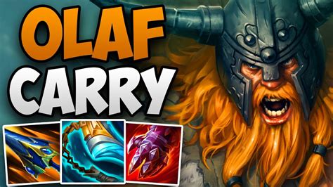 CHALLENGER JUNGLER CARRIES WITH OLAF CHALLENGER OLAF JUNGLE GAMEPLAY