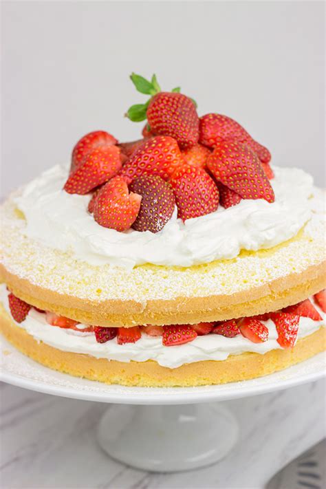 Fresh Strawberry Naked Cake