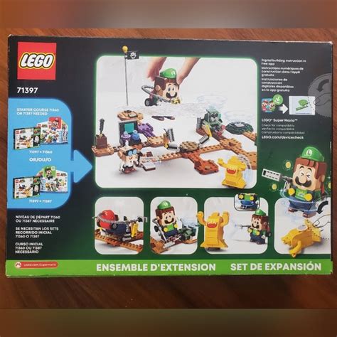 Lego Toys Lego Super Mario Luigis Mansion Lab And Poltergus