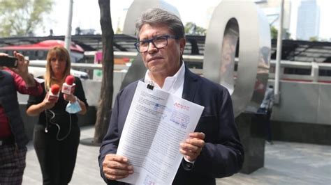 Ricardo Monreal Denuncia Ante La Fgr A Layda Sansores Por Intervenci N