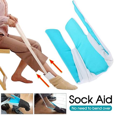 Sock Aid Easy On And Off Stocking Slider Pulling Assist Device