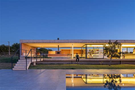 Gorgeous Modern Home Celebrates Raw Brick And Concrete Curbed
