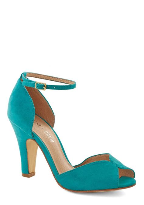 Turquoise Heels