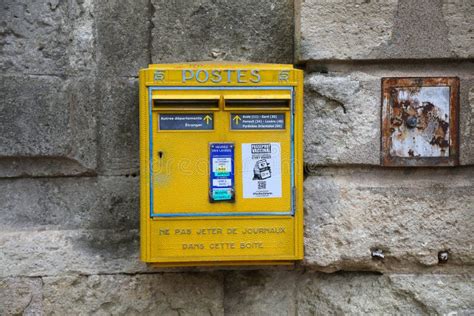 La Poste France Editorial Photo Image Of Postbox Mailbox