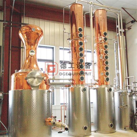 L Copper Pot Still Electric Steam Heated Alcohol Distillation