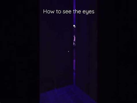 How to see the eyes - Doors Roblox - YouTube