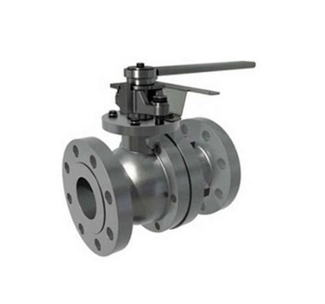 Black Industrial Medium Pressure Flanged End Connection Cast Iron Ball