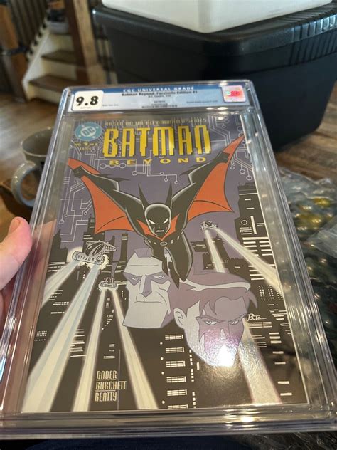 Batman Beyond 1 CGC 9 8 Foil Facsimile Edition Of 1999 Original DC