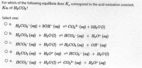 Solved Consider The Ka Values For The Following Acids Chegg