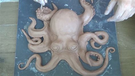 Sculpting Clay Octopus In Minutes Time Lapse Youtube