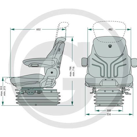 GRAMMER SITZ MAXIMO COMFORT PLUS AE Handel Dk