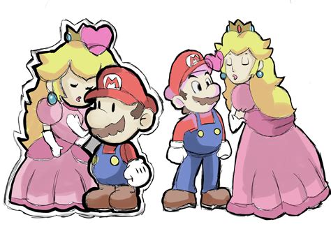 Paper Jam Couples By Sanya Super Mario Know Your Meme Super Mario Galaxy Super Mario Art