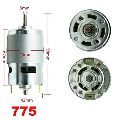 100w 12 36v 775 Dc Spindle Motor