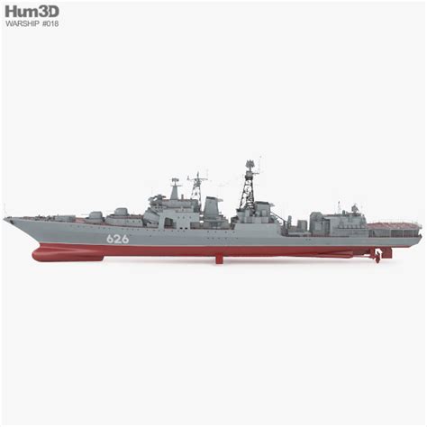 Udaloy-class destroyer 3D model - Download Warship on 3DModels.org