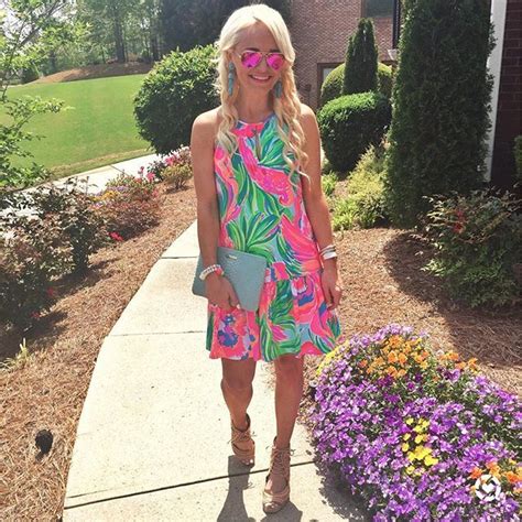 Spring Lilly Pulitzer Dress And Jeffery Campbell Wedges Cute Preppy