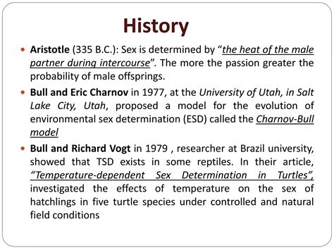 Environmental Control Sex Determination Ppt