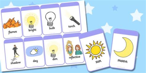 Light And Dark Flashcards