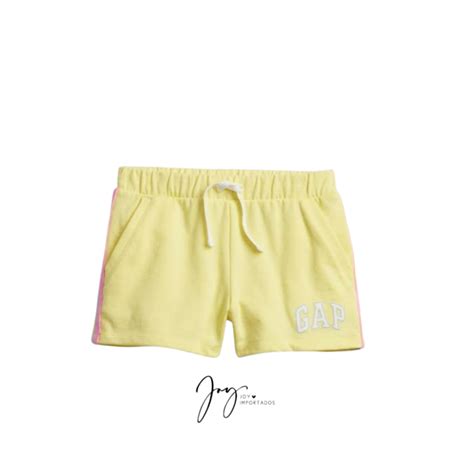 Short Moletom Amarelo GAP Comprar Em Joy Importados