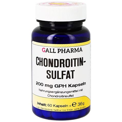 Gall Pharma Chondroitinsulfat Mg Gph Kapseln St Shop Apotheke At