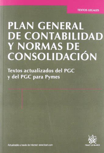 Plan General de Contabilidad y normas de consolidación textos