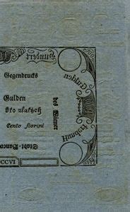 Banknote Gulden Austria Banco Zettel Issue Wor A B