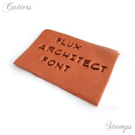 Best Font Types Of Clay Alphabet Stamps Cutters Stamps