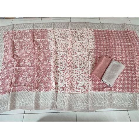 Jual Kain Batik Khas Trusmi Cirebon Bahan Viscose Semi Sutra Fiskos