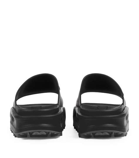 Mens Gucci Black Interlocking G Slides Harrods Us