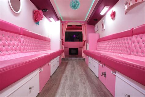 Mobile Spa Birthday Parties Twirls And Tiaras Spa Party Bus