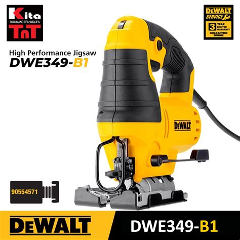 DEWALT Portable Jigsaw Variable Speed 500W DWE349 B1 Lazada Indonesia