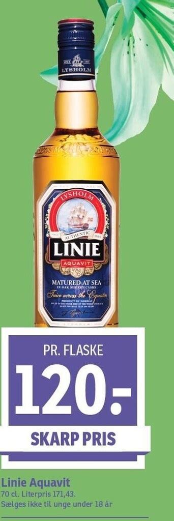 Linie Aquavit Tilbud Hos Spar