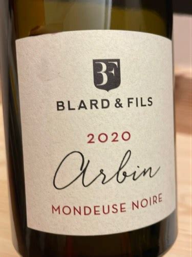 Blard Fils Arbin Mondeuse Noire Vivino Australia