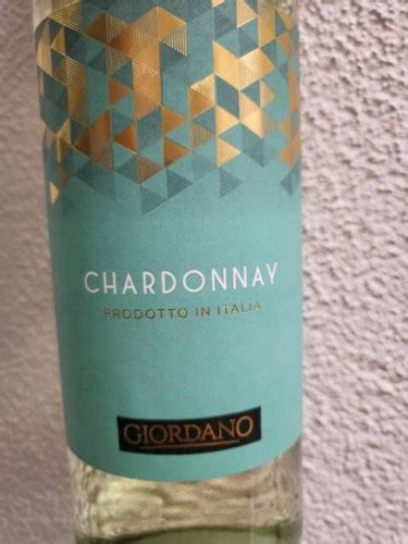 Giordano Chardonnay Salento Vivino