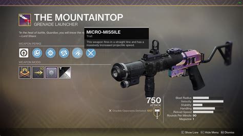 How To Get The Mountaintop In Destiny Shacknews