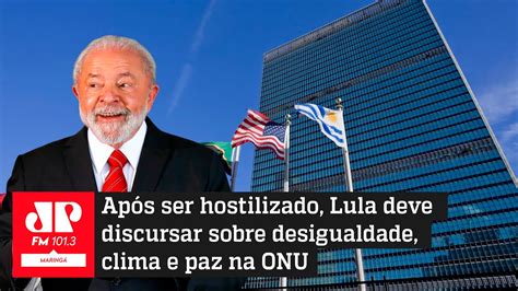 Ap S Ser Hostilizado Lula Deve Discursar Sobre Desigualdade Clima E