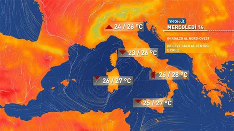 Meteo anche oggi mercoledì 14 giugno rovesci e temporali METEO IT