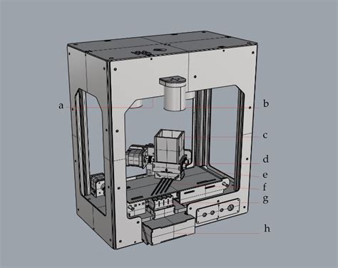 3d Modelled View Of The Near Infrared Pupal Sex Sorter Nirpss A Download Scientific