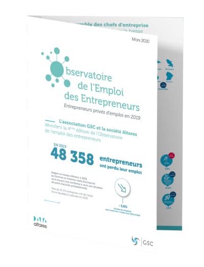 4ème Observatoire de l emploi des Entrepreneurs GSC Altares