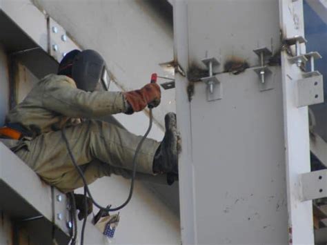 sparks    structural welding  pipe welding